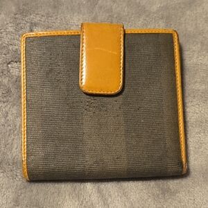 Fendi Tan Leather Wallet